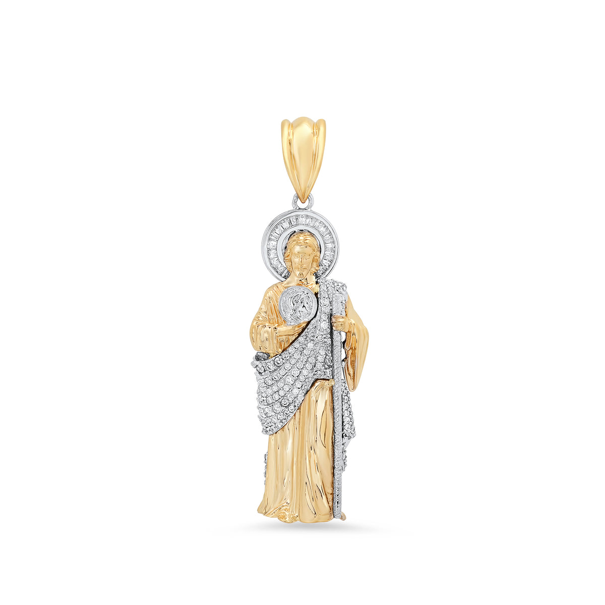 Saint jude deals gold pendant