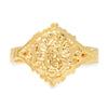 Yellow Gold Plated Our Lady of Guadalupe Ring (Size 7-8)